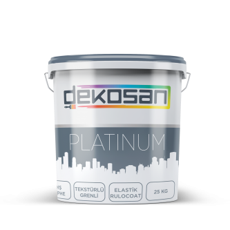 Platinum Textürlü Grenli Elastik Rulocoat