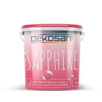 Sapphire Elastomerik Reçine Esaslı Elastik Su Yalıtım Malzemesi