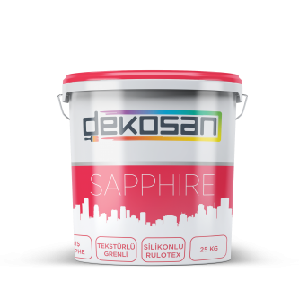 Sapphire Textürlü Grenli Silikonlu Rulotex